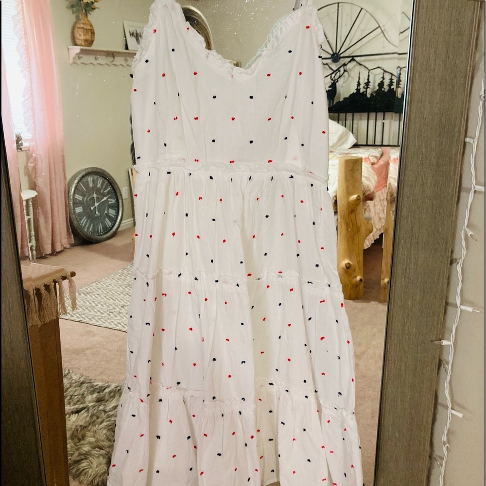 Red white & blue sundress size small